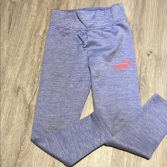 Puma Kids Blue Leggings - Picture 1 of 1